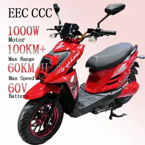 顶级供应商新型轻型摩托车1000w Ckd 2轮移动电动滑板车强力成人摩托车带踏板