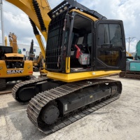 Excavatrice sur chenilles hydraulique Komatsu PC160 d'occasion, de haute qualité, prix bas, d'origine japonaise, en bon état, à vendre