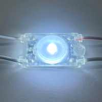 Module d'éclairage LED à injection haut de gamme Rayfondled à lentille unique grande taille, rétroéclairage LED 3521 DC12V 1W, garantie 2 ans, Ra80, 50000 heures