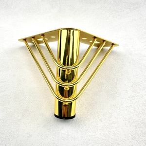 רגליים ספה ארון רגליים משולש מודרני רגליים זהב ספה ריהוט ספה רגליים מתכת לבניין משרדים - Product Image 1