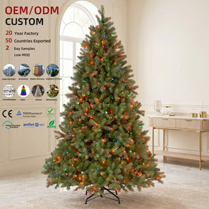 Lumières LED de haute qualité, base en fer pliable, arbre de Noël <span class=keywords><strong>artificiel</strong></span> en PE+PVC avec un design écologique - Product Image 1