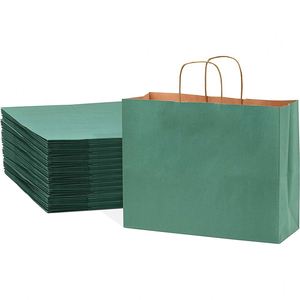 <b>Gift</b> <b>Bags</b> <b>Large</b> Kraft Paper Shopping <b>Bags</b> with Handles Craft Totes for Boutiques Birthday Parties Jewelry Festival Paper <b>Bag</b> - Product Image 1