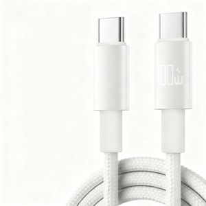 100W Dual Type-C Fast Charging <b>Cable</b> E-mark Chip <b>Data</b> <b>Cable</b> Fast Usb c Type-c <b>Data</b> <b>Cable</b> for xiaomi huawei Redmi - Product Image 2