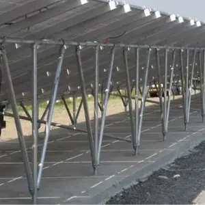 Customized solar roof and floor installation system with aluminum alloy brackets