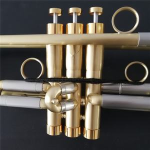 <span class=keywords><strong>Trompette</strong></span> professionnelle Bb, tuyau de direction inversée - Product Image 3