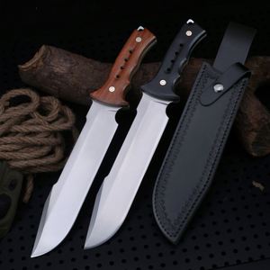 Navaja de Bolsillo Personalizable de Acero Inoxidable D2 con Punta Caída, Mango de Madera, para Uso Táctico, Supervivencia, Caza, Bricolaje e Industrial, OEM Disponible 1 - Product Image 5