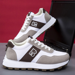 <span class=keywords><strong>Scarpe</strong></span> da Corsa Leggere e Traspiranti da Uomo, Nuova Collezione Primavera, per Commercio Transfrontaliero all'Ingrosso, con Tomaia in Pelle Sintetica e Rete, Intersuola in EVA - Product Image 1