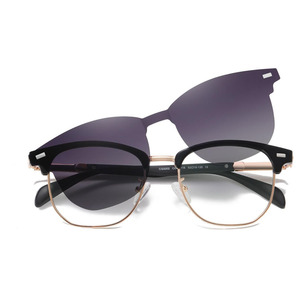 Lunettes de soleil polarisées à <span class=keywords><strong>clip</strong></span> magnétique tendance, monture TR, en promotion - Product Image 1