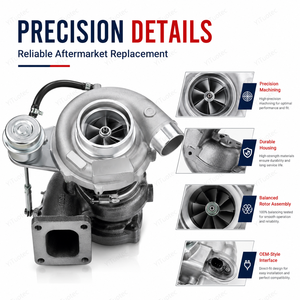 Turbocompresor GT1544V para BMW Mini Cooper <span class=keywords><strong>D</strong></span> R55 R56 80Kw W16 <span class=keywords><strong>2006</strong></span>- 1657804903, 0375J6, 0375J7, 0375J8 - Product Image 3