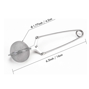 Filtro per Caffè, Erbe e Spezie WELAND, Infusore per Tè in Acciaio Inox Placcato <span class=keywords><strong>Oro</strong></span> e <span class=keywords><strong>Oro</strong></span> Rosa con Manico - Product Image 5