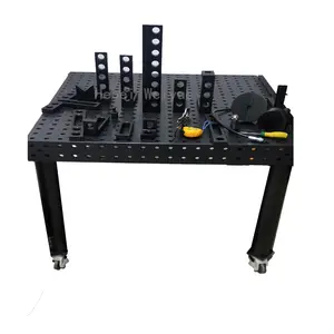 2024 New Advanced 3D Flexible Precision Cast Iron Large Part Welding Platform Advanced 3D Welding Table Equipment