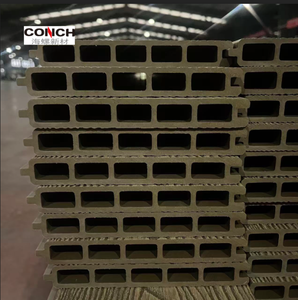 עיצוב מודרני-עץ לכל מזג אוויר-ריצוף פלסטיק, ריצוף גן חיצוני, תבואה עץ אלגנטי, חיי שירות ארוכים, קל לניקוי - Product Image 4