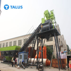 Centrale à béton prête à l'emploi Talus <span class=keywords><strong>25</strong></span>-75m3/h certifiée ISO CE avec PLC, commande entièrement automatique et moteur électrique - Product Image 4