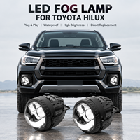 Phare antibrouillard LED VAHID FW323 pour Toyota Hilux 2015-2020, 12V, étanche, lentille en PC, homologué CE, pour pare-chocs avant de pick-up