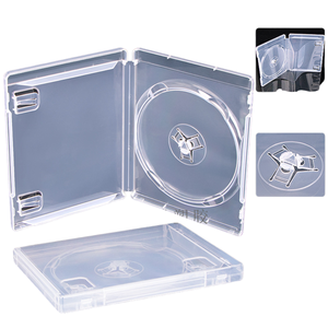 Boîte de rangement de remplacement pour jeux Blu-Ray PS3 PS4 PS5 personnalisée en usine, boîte de rangement pour un seul disque, couverture protectrice transparente pour PlayStation <span class=keywords><strong>Video</strong></span> - Product Image 1