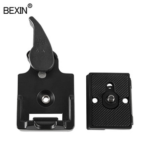 BEXIN Quick Release Plate Mount For <b>Tripod</b> With Plastic Material And Adapter Interface - Product Image 1