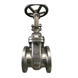 ANSI 150# 300# Gate B16.5 Flange WCB Gate Valves One Way Gate for Power Station - Product Image 2