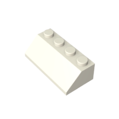 3037 Technology Education Building Block Parts, 45-degree angle 2x4 ...