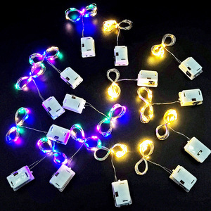 Color Changing LED Fairy String <b>Light</b> <b>Battery</b> Operated Twinkle Lantern Wire for <b>Christmas</b> Tree Tabletop Decor - Product Image 5