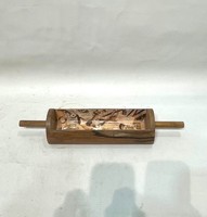 Vase en bois Art Déco « Mains Souvenues » pour la décoration intérieure – Design de table de haute qualité et respectueux de l'environnement