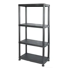 Boltless miễn phí đứng Stackable hiển thị có thể điều chỉnh lắp ráp hộ gia đình kho Kệ nhiệm vụ nặng nề Nhựa giá kệ