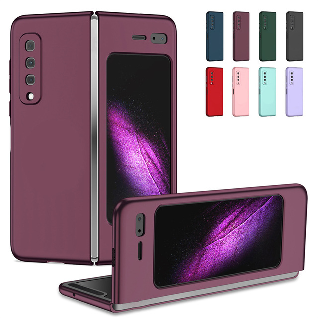 Ultra Thin Matte Hard PC Folding Phone Case for Samsung Galaxy Fold / Fold 1 W20 4G 5G Full protection Shockproof Cover