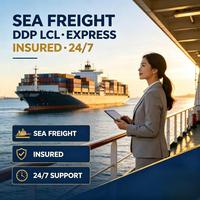 Expédition maritime de la Chine vers les États-Unis, l'Allemagne, le Royaume-Uni, la France, l'Inde avec dédouanement DDP et service de livraison porte-à-porte