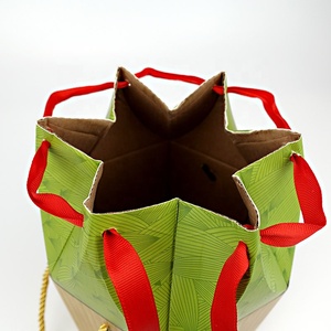 Caja de regalo de papel corrugado personalizada, para festival chino tradicional, dragón, barco, Festival <span class=keywords><strong>zongzi</strong></span> con mango y cinta - Product Image 5