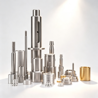 Pièces métalliques usinées CNC sur mesure en laiton, acier inoxydable, aluminium, acier, usinage CNC 5 axes