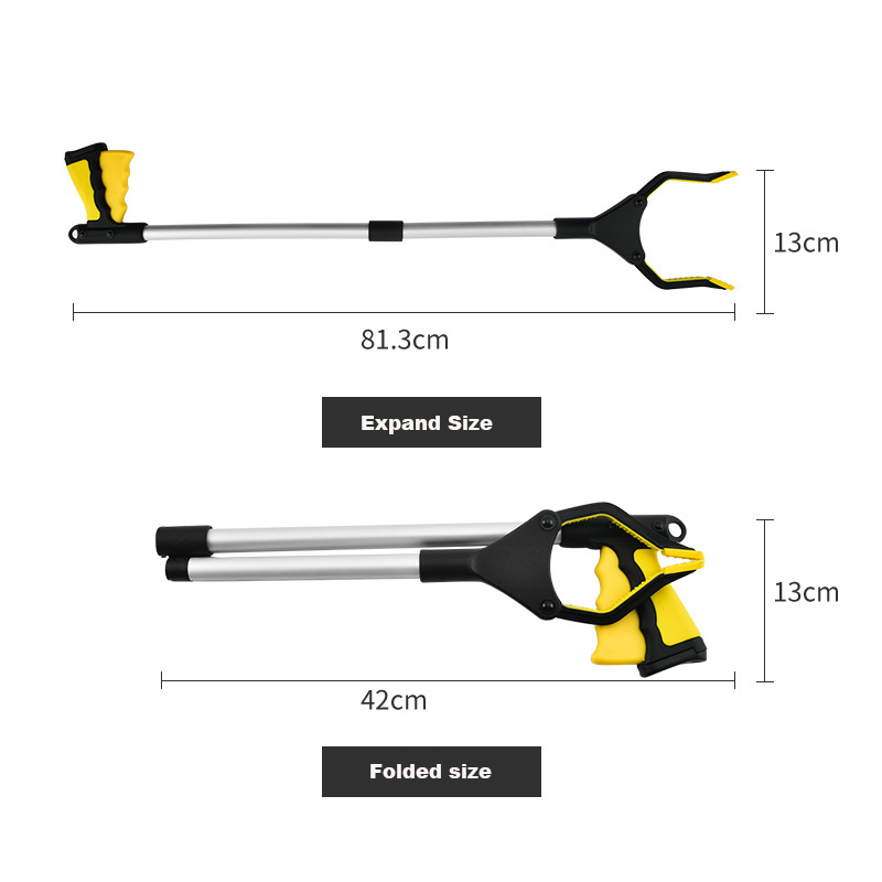 40cm Foldable Magnetic Industrial OEM Pick up Tool Rotating Gripper Handy Reacher Grabber Reaching Aid Grabbers for Disabled · image 2