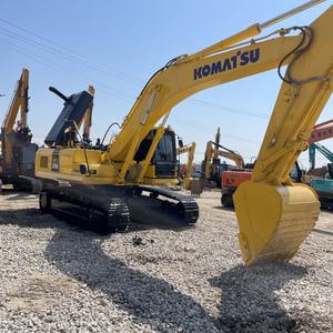 Komatsu PC400 PC350ไฮดรอลิกขนาดใหญ่ตีนตะขาบรถแบคโฮรถขุดดินญี่ปุ่นสีเดิม35-40ตันพร้อมส่วนประกอบเครื่องยนต์หลัก - Product Image 5