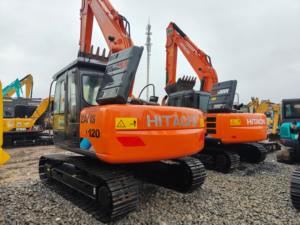 Excavadora de orugas Hitachi ZX120 original de Japón perfecta para varios proyectos excavadoras usadas disponibles a la venta - Product Image 4