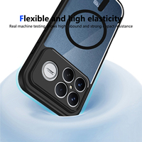 Funda magnética a prueba de golpes para Xiaomi Poco F8 Ultra/F7 Ultra/F7 Pro/x7 Pro/M8 Pro, cubierta trasera mate translúcida
