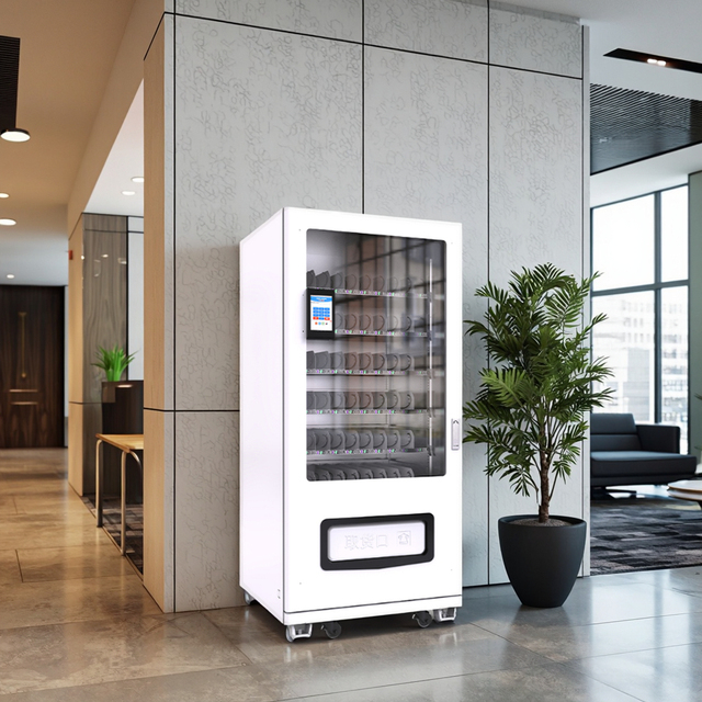 LE225G Smart Snack & Bottle Drink Vending Machine Support QR Code Payment