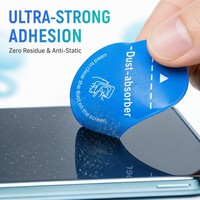 Juego de Accesorios para Protector de Pantalla al por Mayor, Absorbedor de Polvo, Guía Adhesiva, Herramienta de Instalación de Película para Teléfono, OEM, ODM, Personalizado
