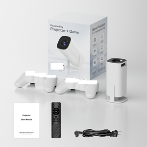 NKIWI yeni P30 Android 11 akıllı projektör 4K 2.4G/5G çift WiFi6 taşınabilir Mini oyun projektör ev sinema için - Product Image 1