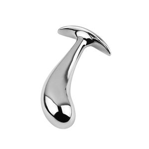 Dongkai New SML Size Tapones Anales de metal Tapones anales curvos Tapones de expansión <span class=keywords><strong>anal</strong></span> Masturbadores para adultos Juguetes sexuales fetiche - Product Image 5
