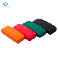 Étui de protection rigide en métal personnalisé avec logo de marque, plusieurs couleurs, tendance, pour lunettes de soleil et lunettes de myopie