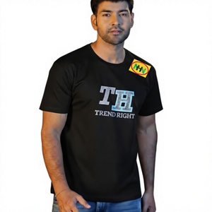 Camiseta de Hombre de Color Sólido, Tejida, 100% Algodón, Venta al Por Mayor a Precio Económico, Personalizada, Serigrafiada de Alta Calidad - Product Image 1