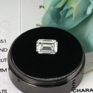 Diamante Cultivado en Laboratorio Incoloro, con Certificado IGI, Diamantes HPHT CVD, Corte Esmeralda, 1CT 2CT 3CT, Color D E F, Claridad VVS1 VVS2 VS1 VS2 - Product Image 3