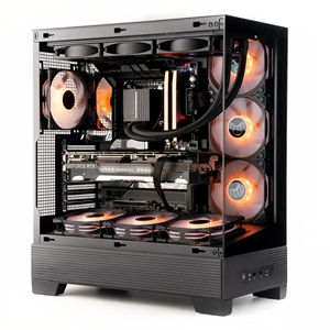 Ordinateur de bureau de jeu haut de gamme personnalisé R7 9700X RTX5070Ti avec carte graphique 32 Go de RAM, SSD 2 To, Windows 10/11, ordinateur de bureau horizontal - Product Image 3
