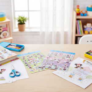 Set di Adesivi in PVC per Bambini Peiyong, Decalcomanie di Personaggi Cartoon per Decorazioni e Lavoretti, Include Adesivi Gonfiabili Modello 12572, Prodotto in Cina - Product Image 3