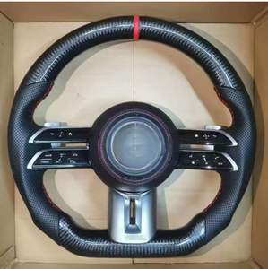 Pour Mercedes Benz libellule <span class=keywords><strong>AMG</strong></span> fibre de carbone ABCEGRSV classe ancien modèle modifié nouveau modèle Mercedes volant - Product Image 1