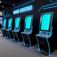 QIQU Machine de jeu d'adresse verticale en métal pour Fire Link, pour lieux de jeu d'adresse en Caroline du Nord, Tragamonedas Maquina De Juego