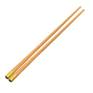 Palillos de madera maciza de alta calidad y estéticamente agradables para uso doméstico, palillos con la inscripción 'Fu' en la parte superior redonda, antideslizantes. - Product Image 5