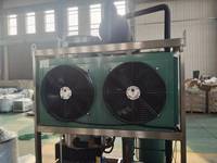 Machine industrielle de fabrication de glace en tubes, 1-5 tonnes par jour, avec compresseur, pour usines de glace alimentaire, haute productivité