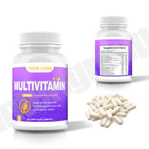 Suplemento multivitamínico Soporte Adultos Vitaminas Cápsula multivitamínica nutricional vegetal para mujeres - Product Image 1