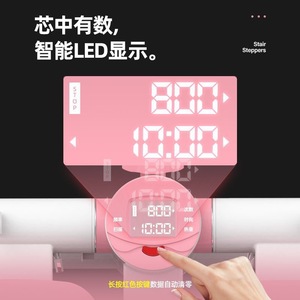 เครื่องออกกำลังกายแบบสเต็ปเปอร์ Bimei ขนาด 40x30x20 ซม. ป้องกันการลื่น สำหรับออกกำลังกายที่บ้าน เหมาะสำหรับผู้หญิง ลดน้ำหนักและกระชับสัดส่วน - Product Image 4