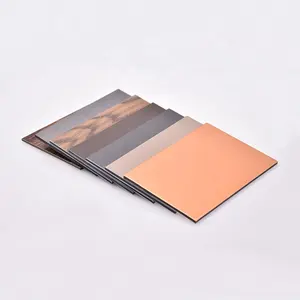 Multi-colored acp easy install outdoor weather resistance aluminum composite panel