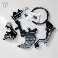 Système de frein arrière Surron Light Bee X Ultra Bee, support de double étrier CNC en aluminium 7075 haute performance pour moto électrique tout-terrain
